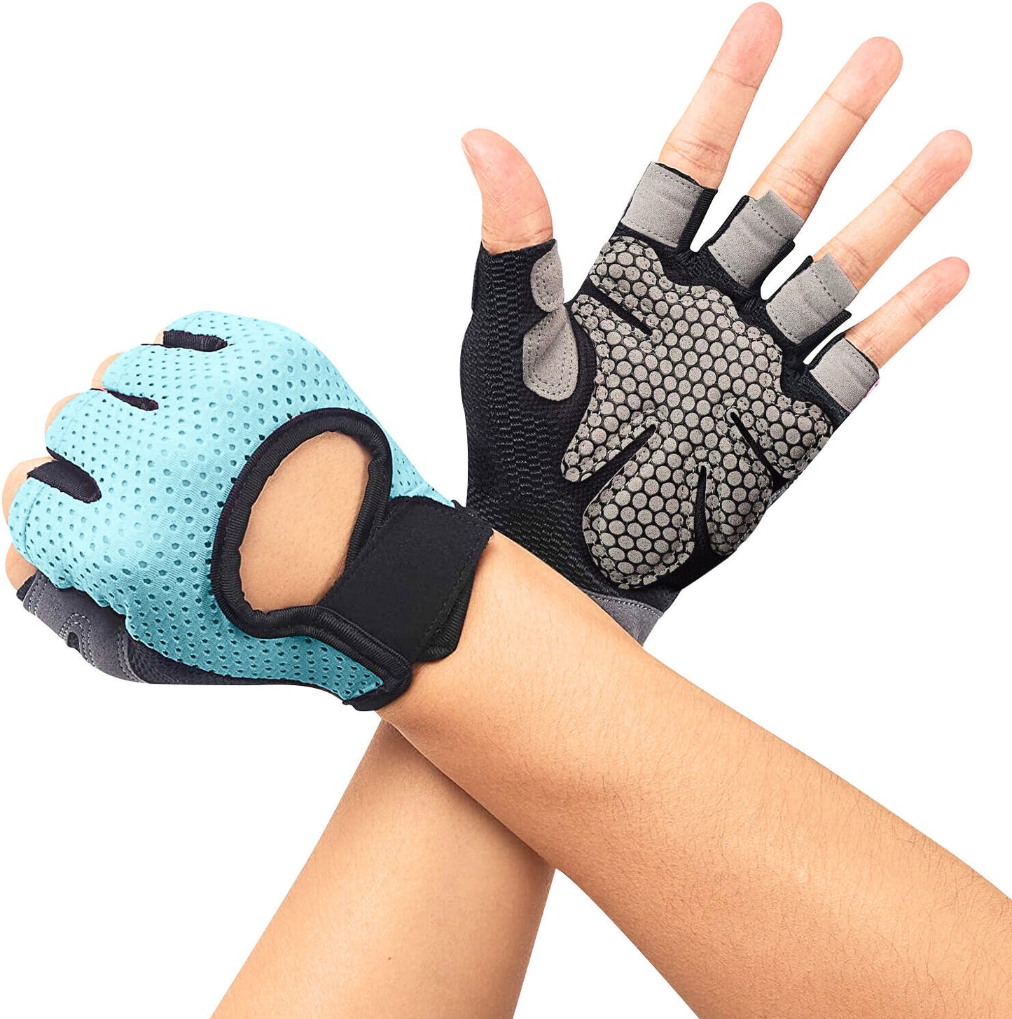 Weight Lifting Gloves Wrist Support Gym Fitness