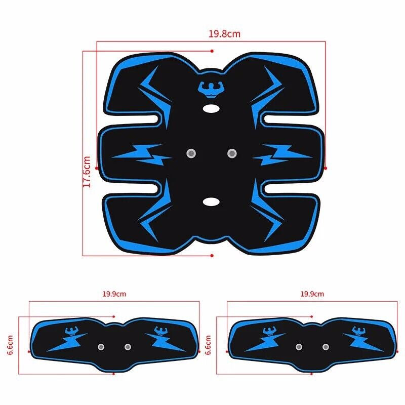 Rechargeable EMS Abdominal Muscle Stimulator ABS Trainer Toner
