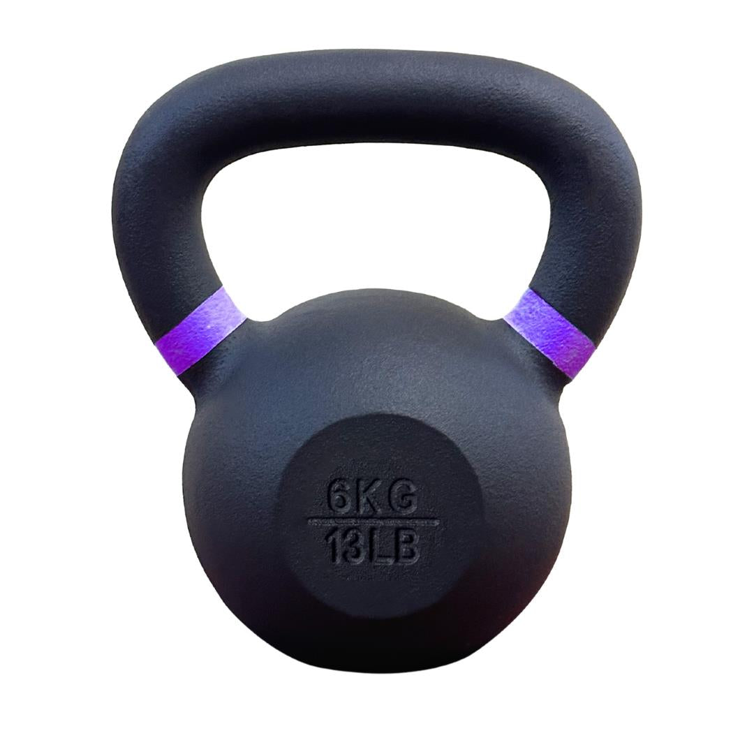 2-28Kg Kettlebells Cast Iron Neoprene Weights Fitness Exercise