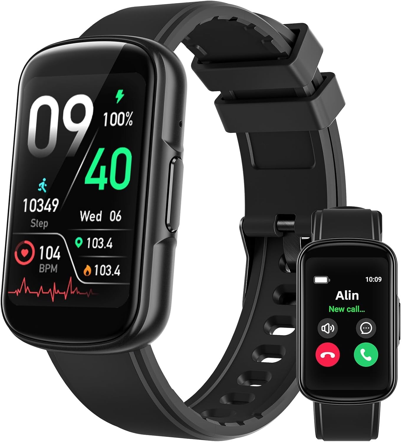 Smart Watch Answer/Make Calls, Smart Watch for Men Women Fitness Watch
